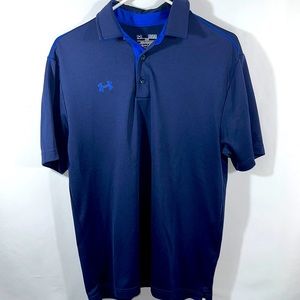 Under Armour HeatGear Shirt Blue Size Medium